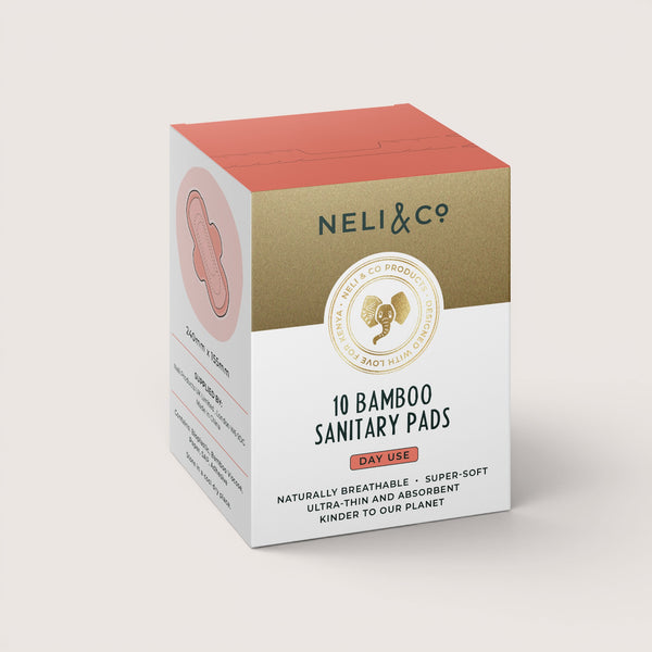 Bamboo Sanitary Pads - Day Use - 10 Pieces