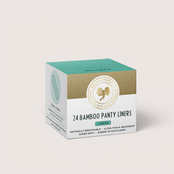 Bamboo Panty Liners - 24 Pieces